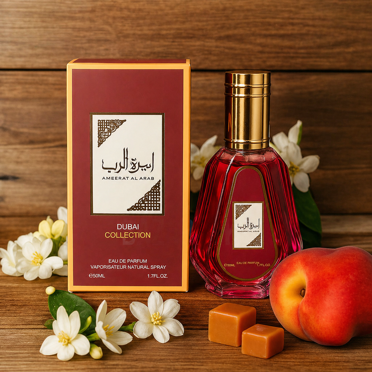 Ameerat Al Arab EDP 50ml boîte et flacon – Parfum luxe femme